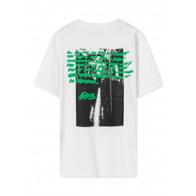 오트화이트 Metro type T-shirt [매장가 90만원]